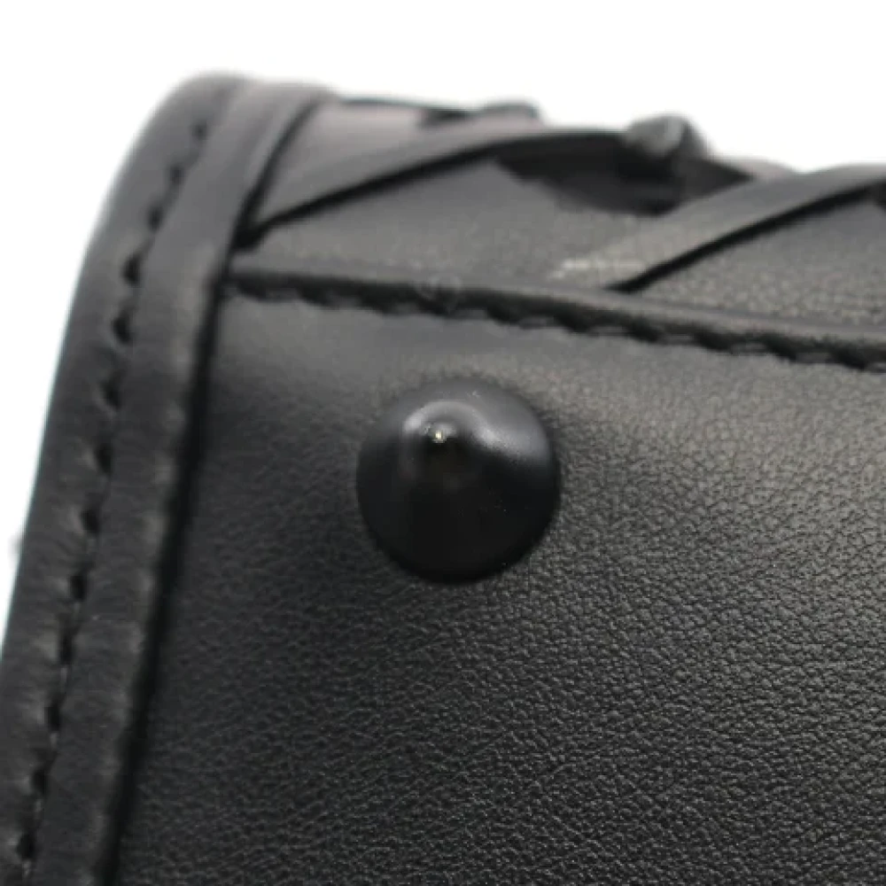 Dior Vintage Pre-owned Leather dior-bags Black Dames