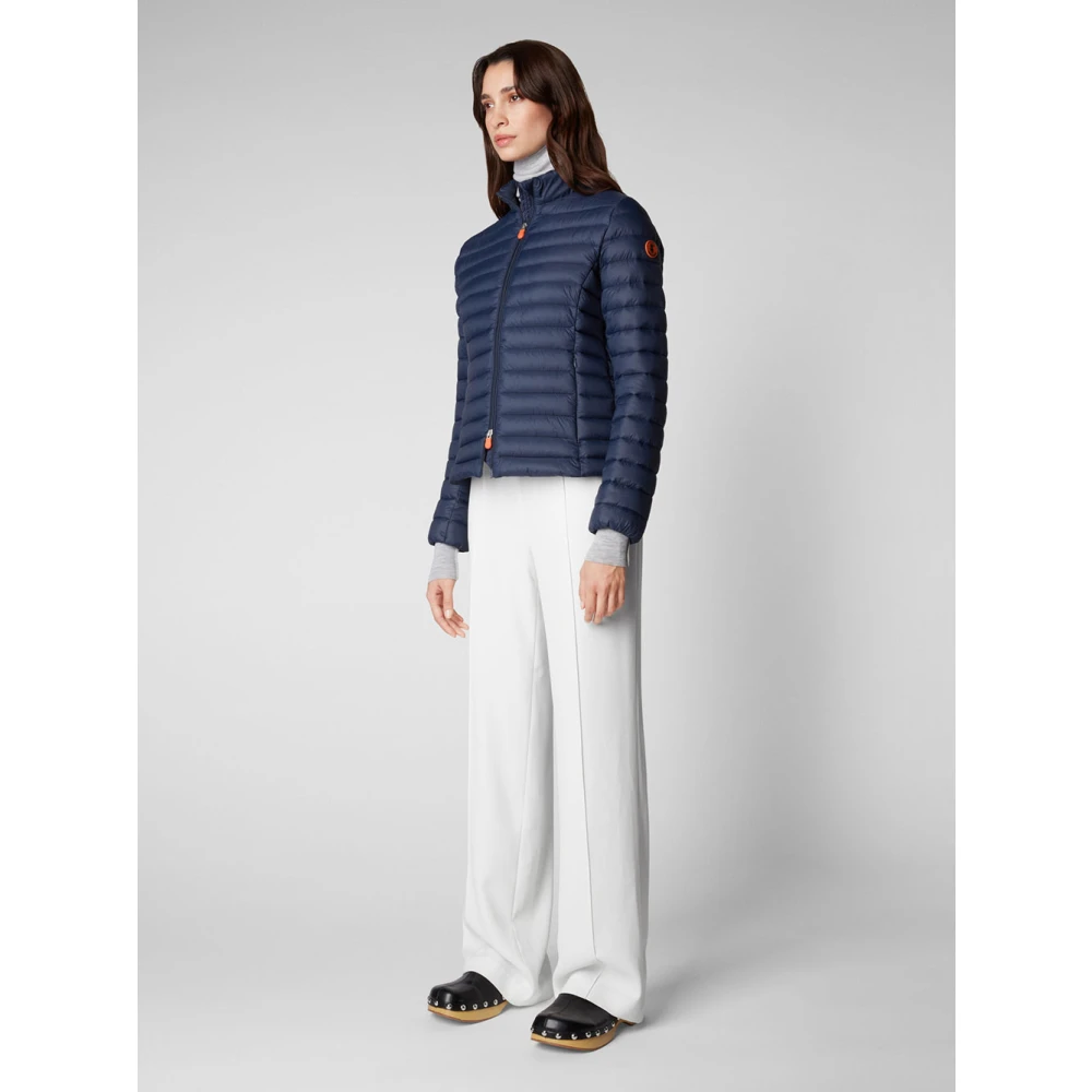 Save The Duck Navy Blue Carly Lichtgewicht Jas Blue Dames