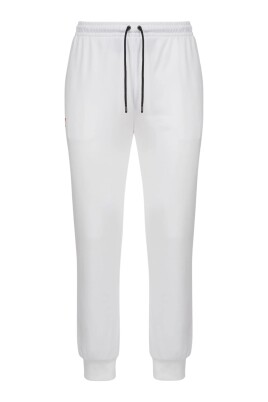 pantalon-jogging-blanc-slim-fit