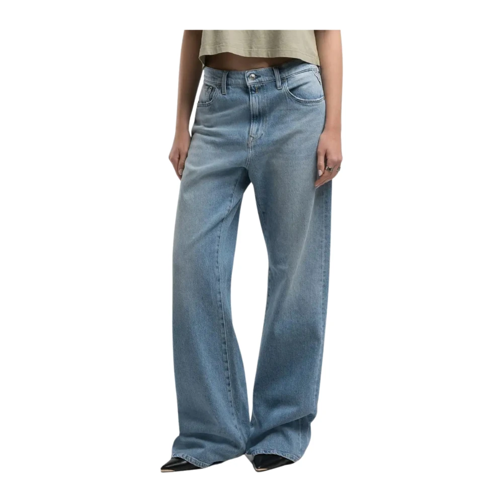 Jeans > Wide Jeans - - Replay - Modalova