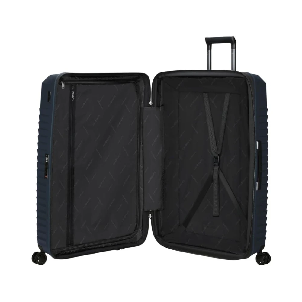 Samsonite Uitbreidbare Trolley Intuo Lichtgewicht en Krasbestendig Blue Unisex