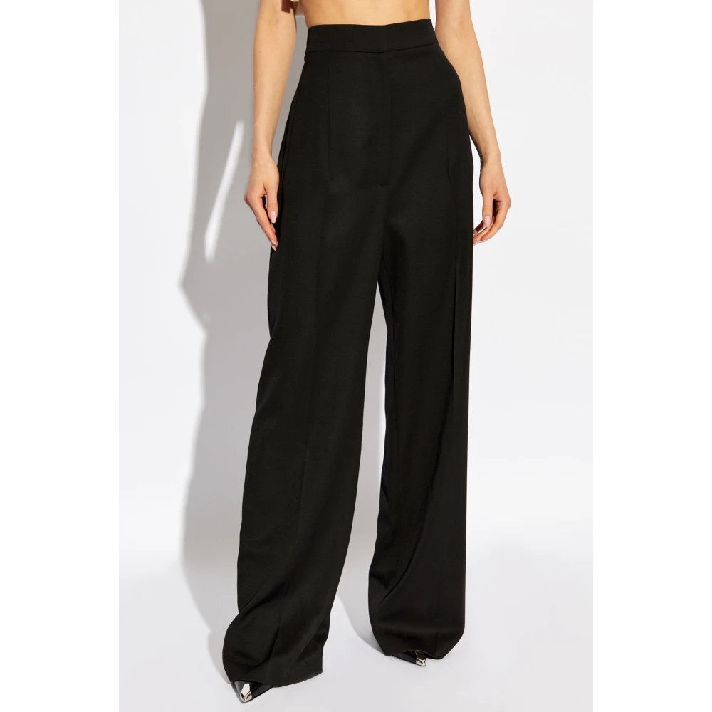 alexander mcqueen Wollen broek Black Dames