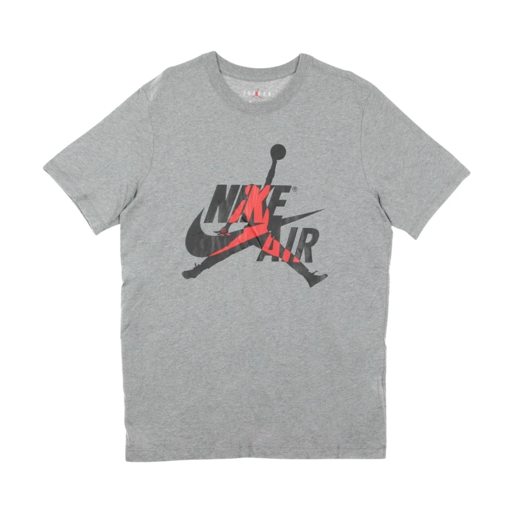 Jordan Klassieke Crew Heren T-shirt Gray Heren
