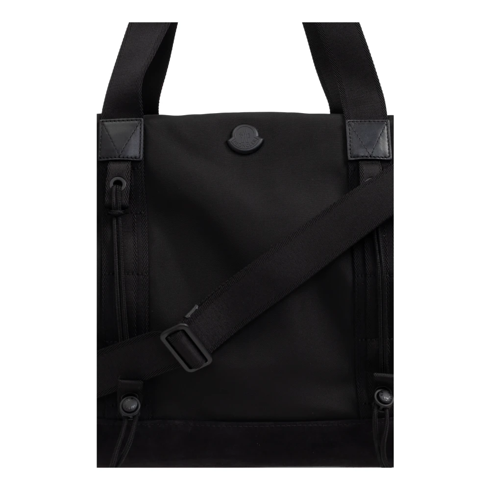 Moncler Reistas met logo Black Heren