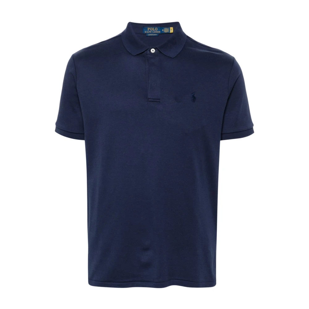 Ralph Lauren T-shirts en Polos Blauw Blue Heren