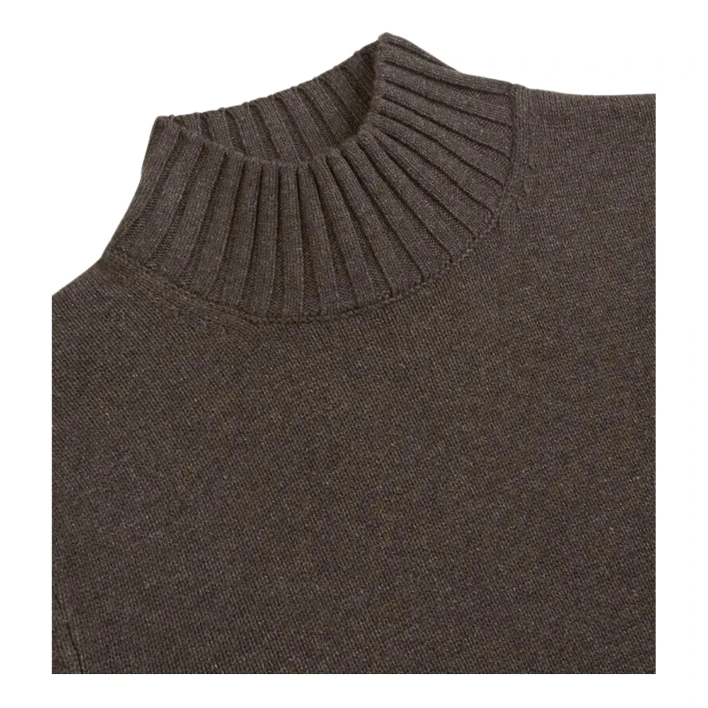 Profuomo Donkerbruine Pullover Sweater Brown Heren