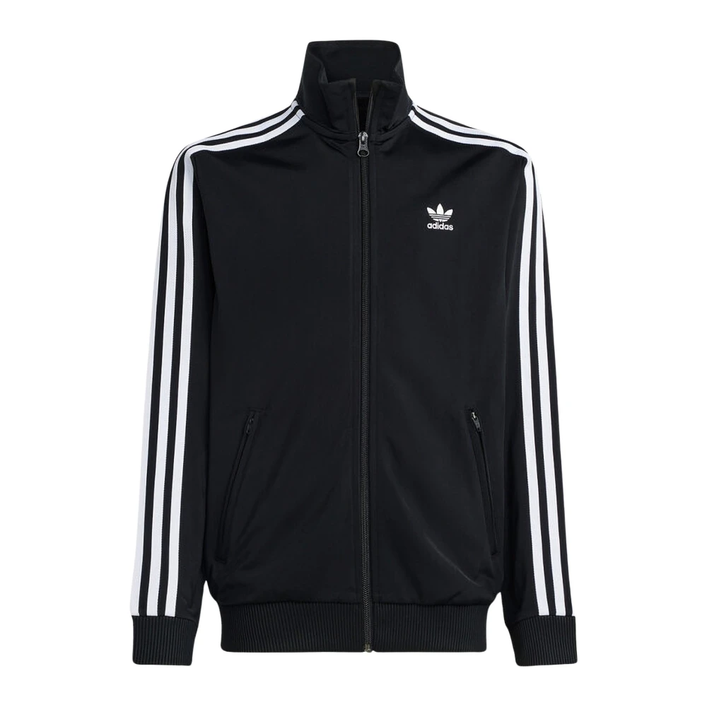 Adidas Originals Svart Firebird Dragkedja Sweatshirt Black, Unisex