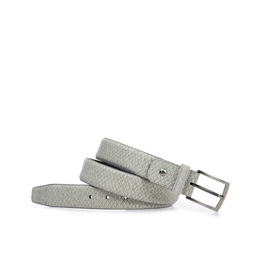 Floris van Bommel Stijlvolle Riem Cfm-10074 Gray Heren