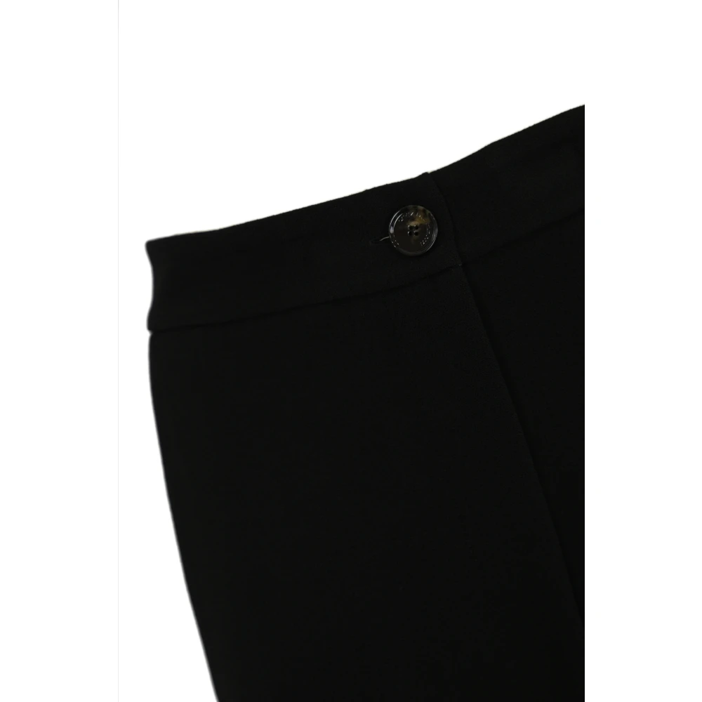 Liviana Conti Zwarte Crepe Broek Black Dames