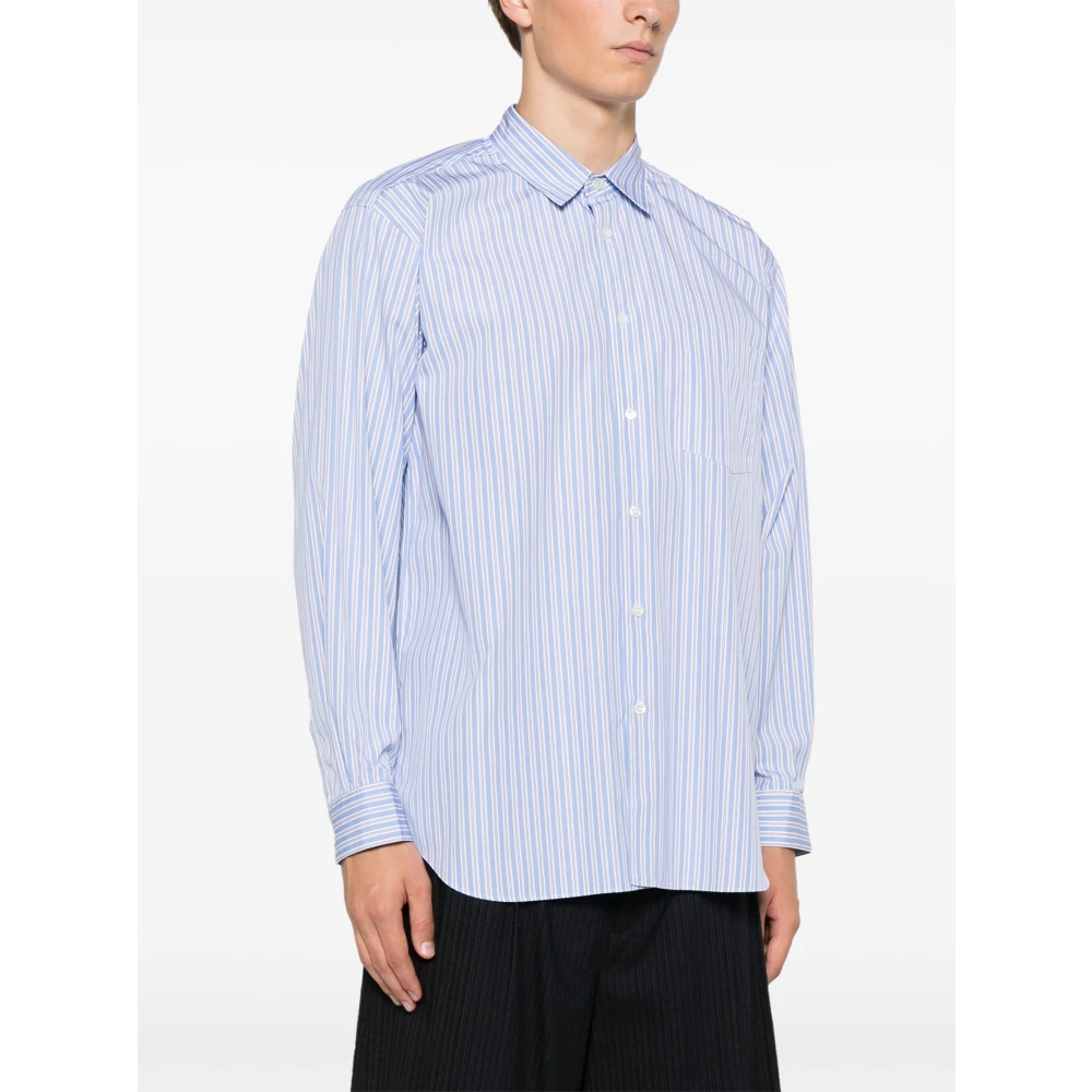 Comme des Garçons Casual Herenoverhemd Blue Heren
