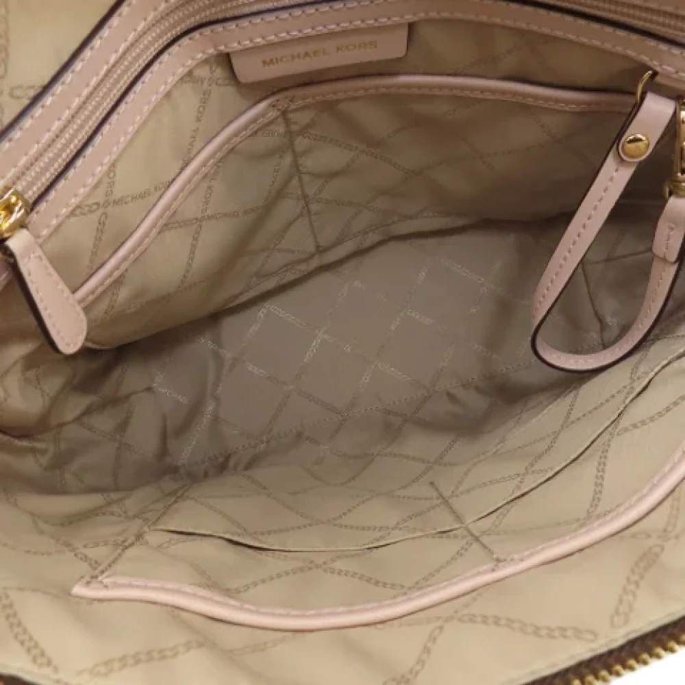 Michael Kors Pre-owned Fabric totes Brown Dames