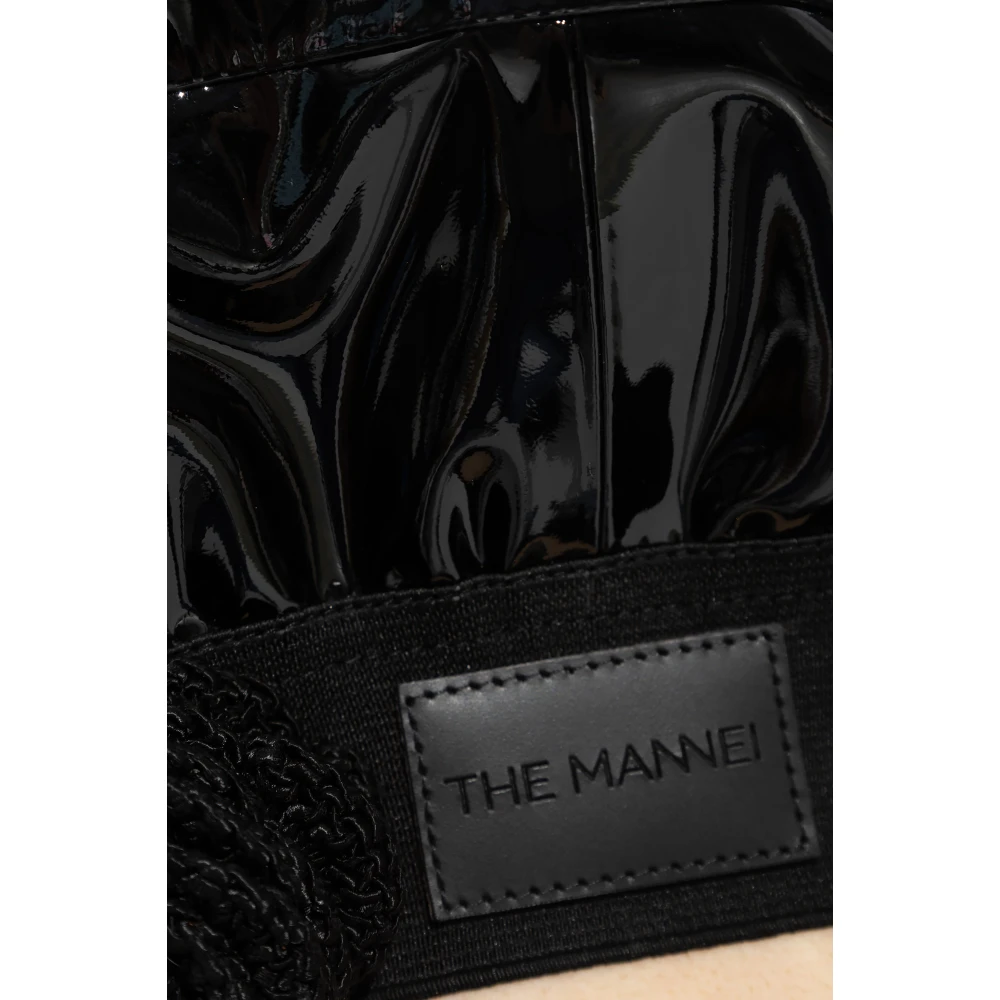 The Mannei Catalina cropped tanktop Black Dames