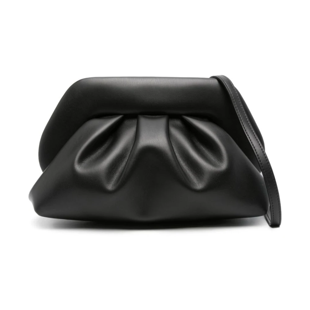 THEMOIRè Zwarte Faux Leren Schoudertas Black Dames