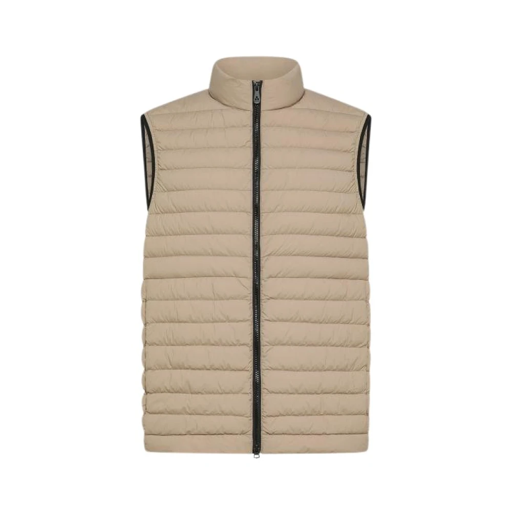 Peuterey Stijlvolle Functionele Bodywarmer Beige Heren
