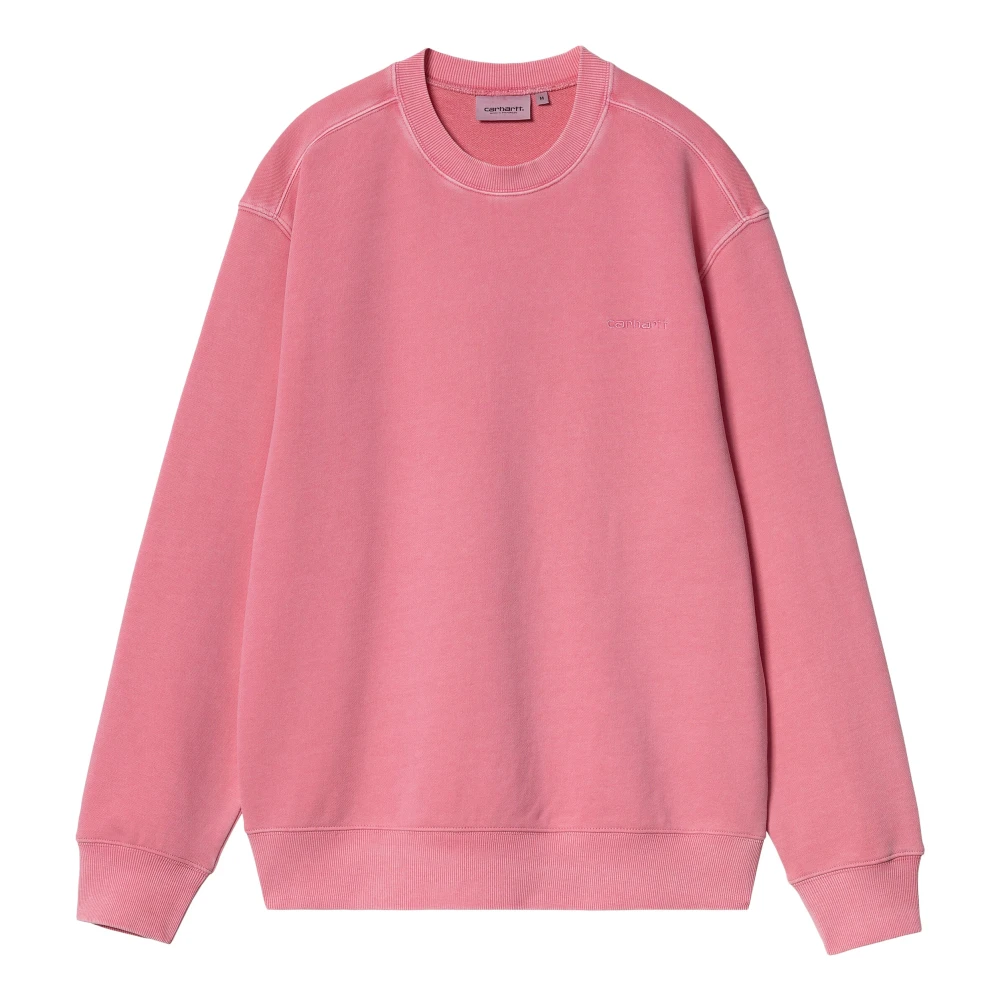 Carhartt WIP Duster Script Sweat Charm Pink Heren