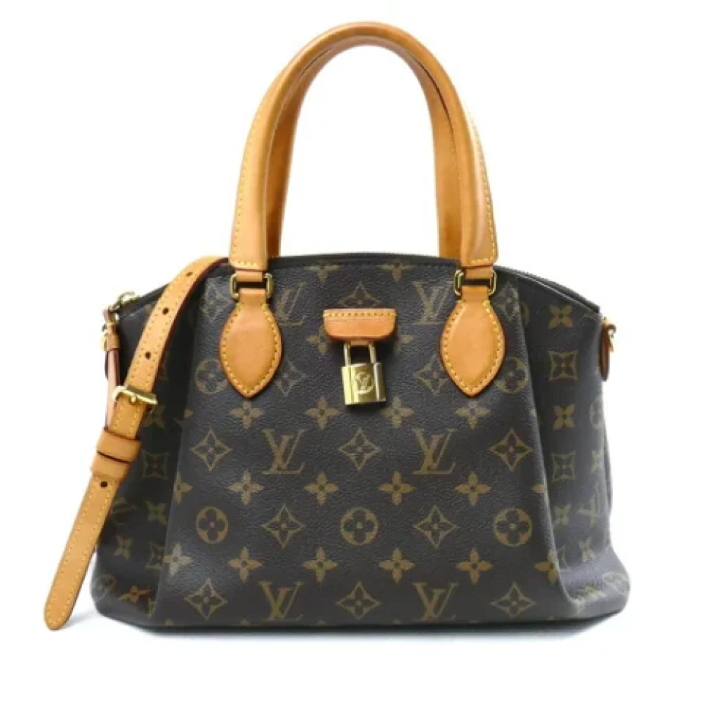 Louis Vuitton Vintage Pre-owned Canvas handbags Brown Dames