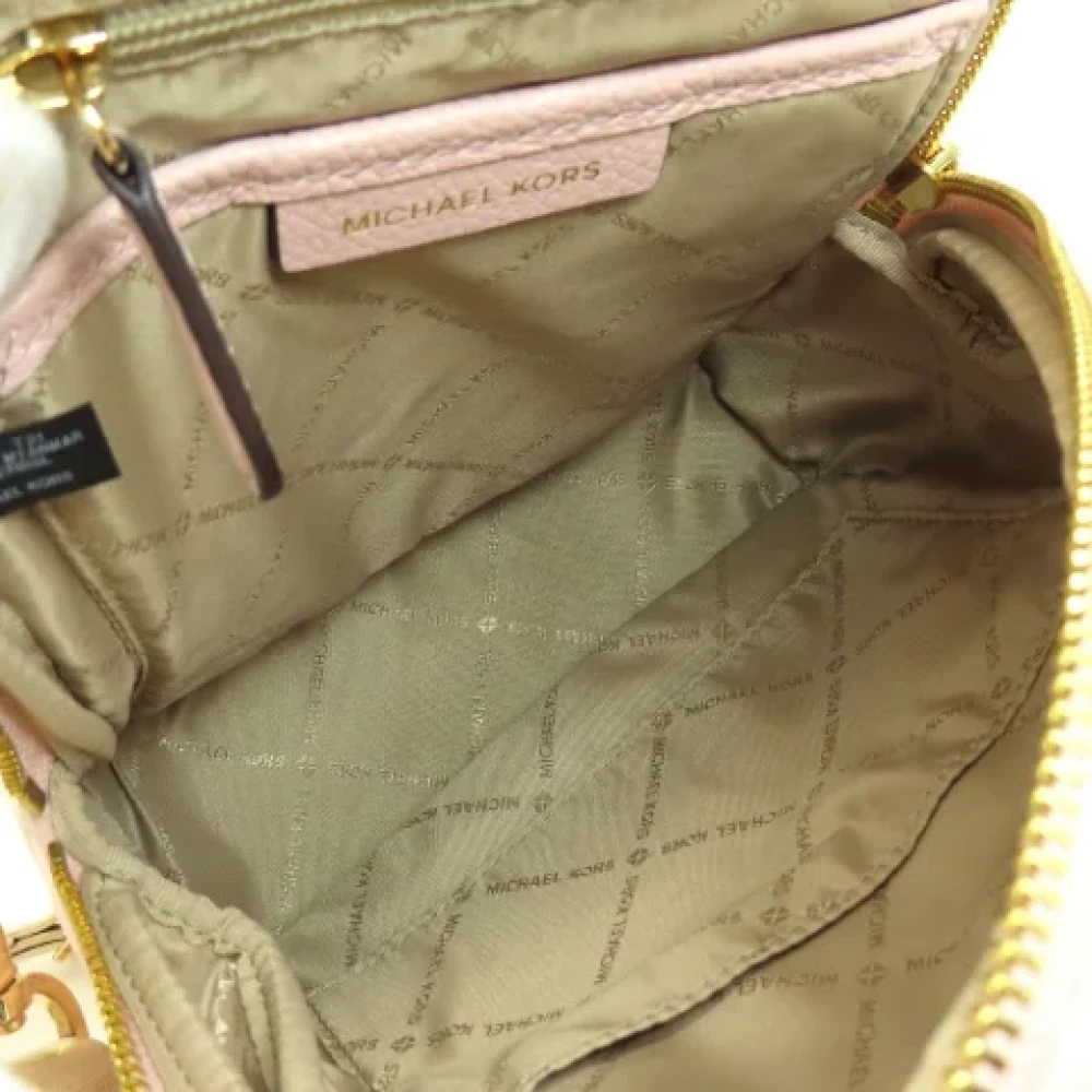 Michael Kors Pre-owned Leather backpacks Pink Dames