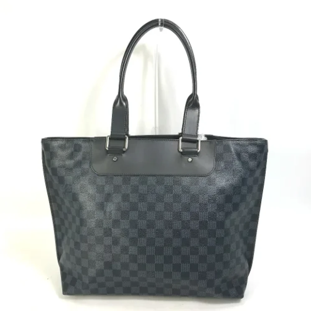 Louis Vuitton Vintage Pre-owned Fabric shoulder-bags Blue Heren