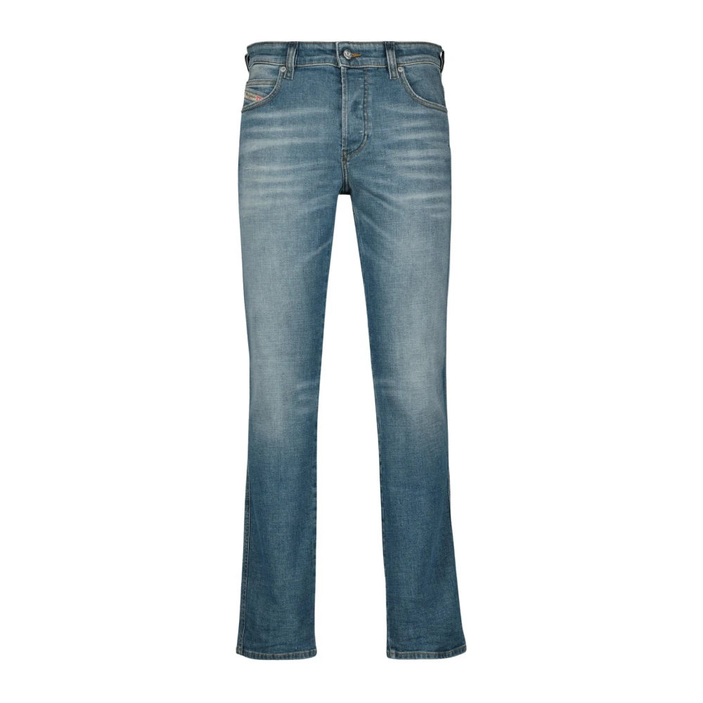 Diesel Men's Blue Slim Fit Jeans, W36 L34, Slim Fit Cotton Jeans 2025 Collection