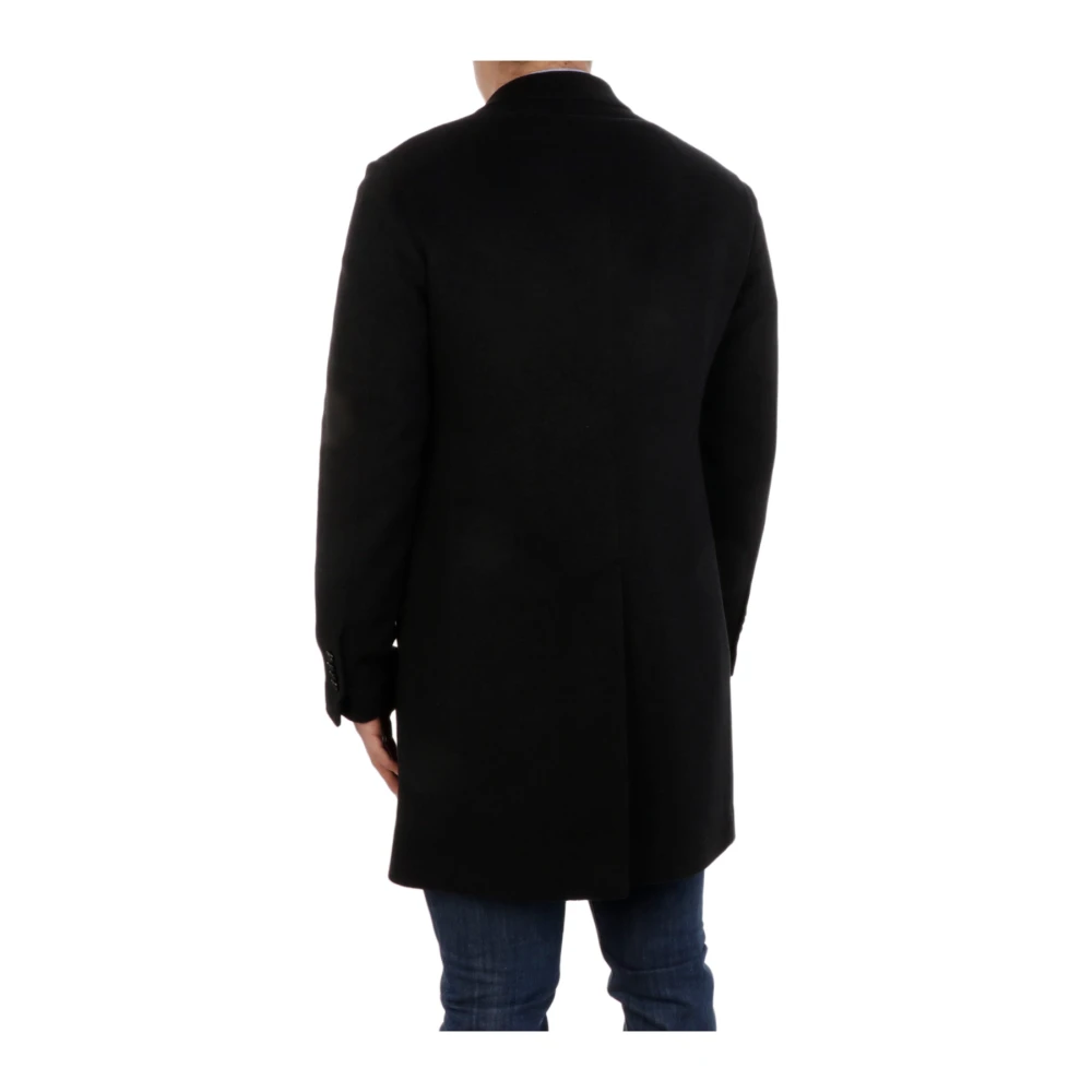 Tagliatore Anorak Jas Black Heren