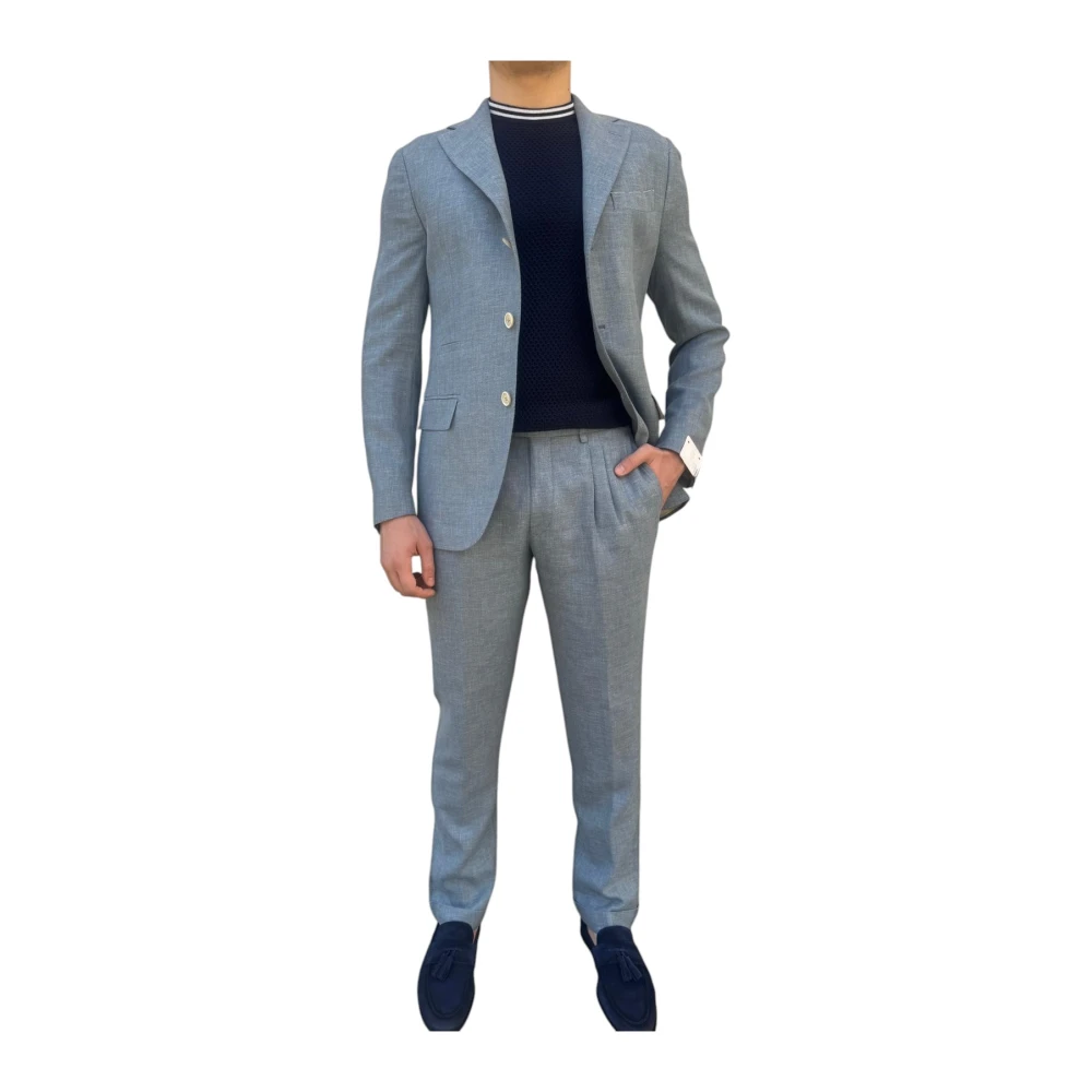 Suits > Suit Sets > Single Breasted Suits - - Eleventy - Modalova