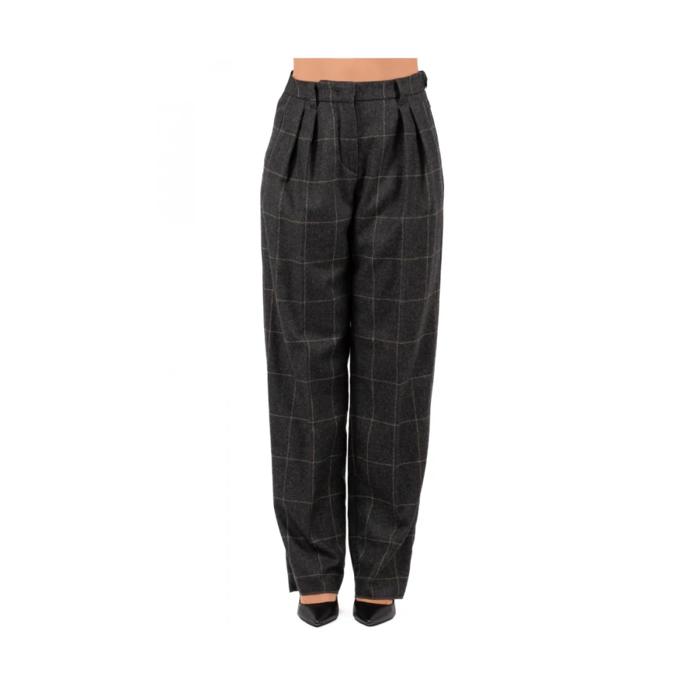 Emporio Armani Damesbroek Stijlvol Gray Dames