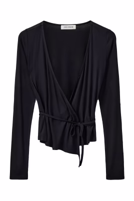 schwarze-wickelbluse-mit-v-ausschnitt
