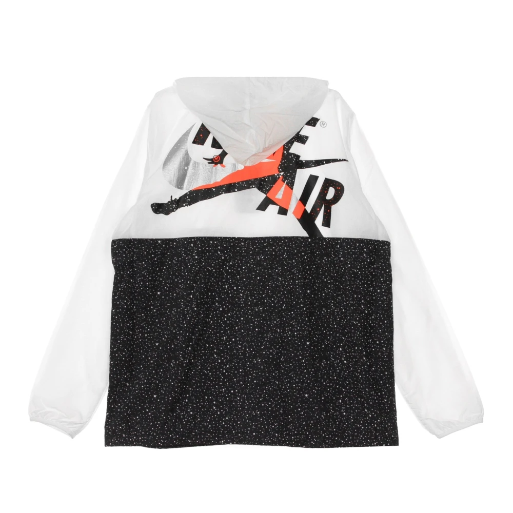 Jordan Windjack in wit zwart infrarood Multicolor Heren