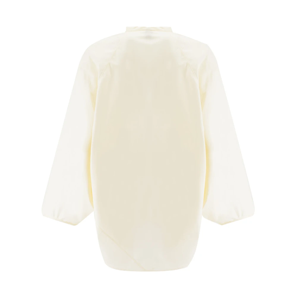 Aspesi Double-breasted Blouse met Logo Details Beige Dames