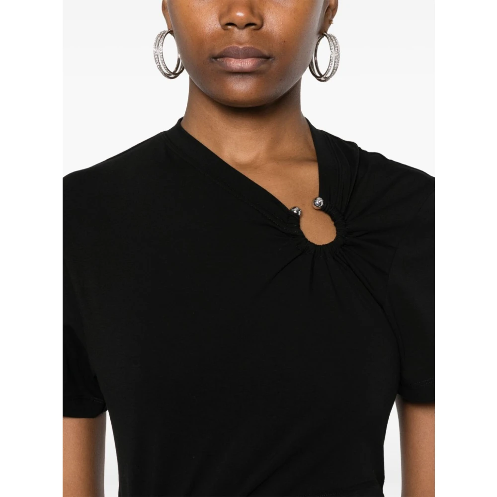 Paco Rabanne Elegante Nero Jurk Black Dames
