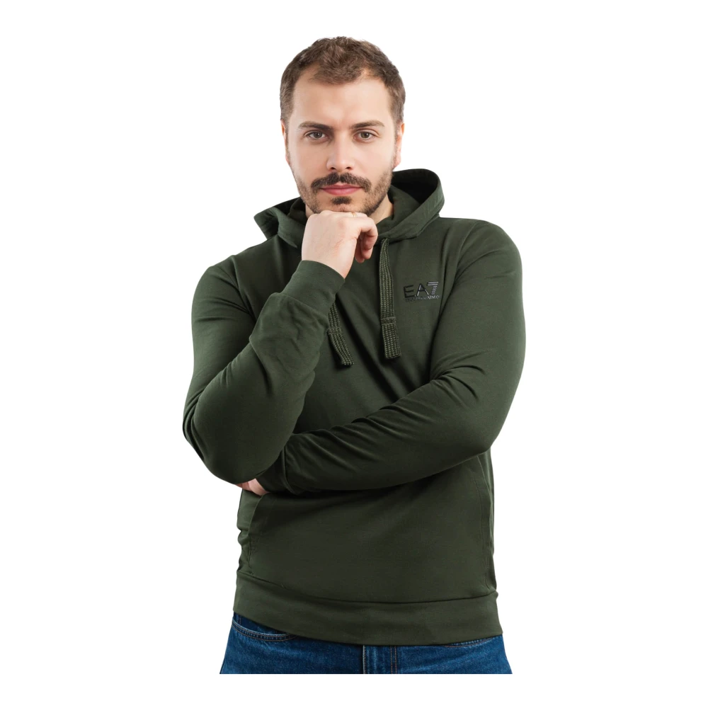 Emporio Armani EA7 Heren hoodie EA7 Emporio Green Heren