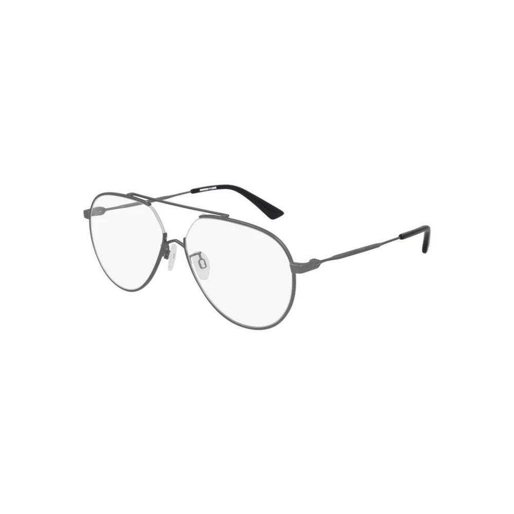 Alexander Mcqueen Men's Gray Glasses, 59 Mm, Optical Frame