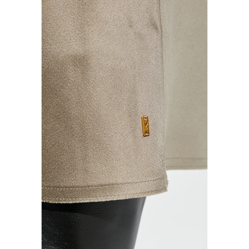 Ami Paris Rok met stiksels Gray Dames