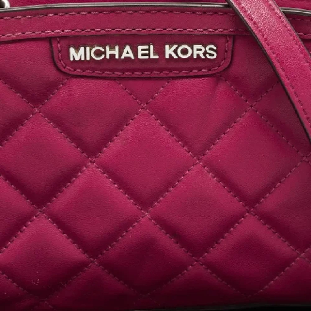 Michael Kors Pre-owned Leather totes Pink Dames