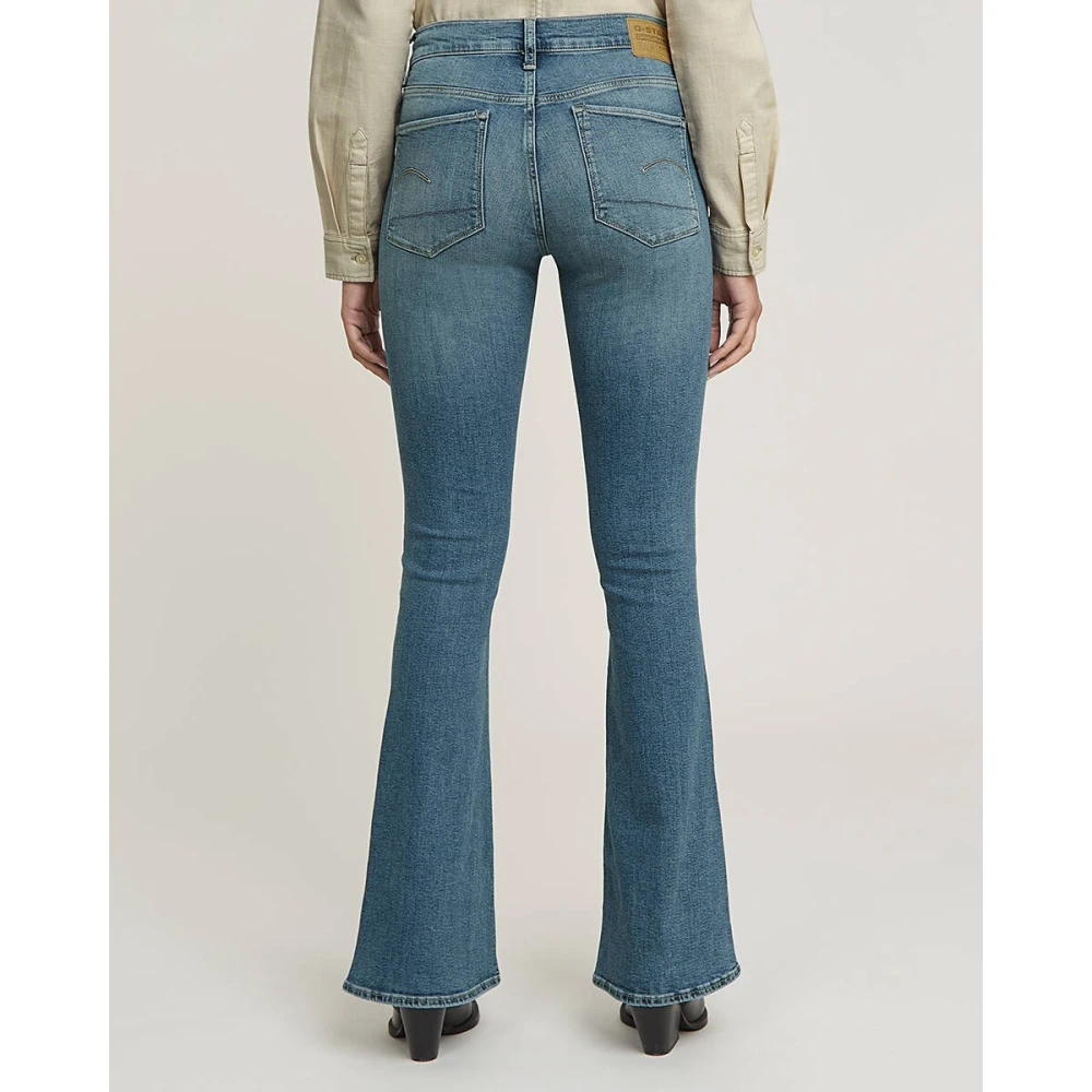 G-Star Flare Jeans voor Vrouwen Blue Dames