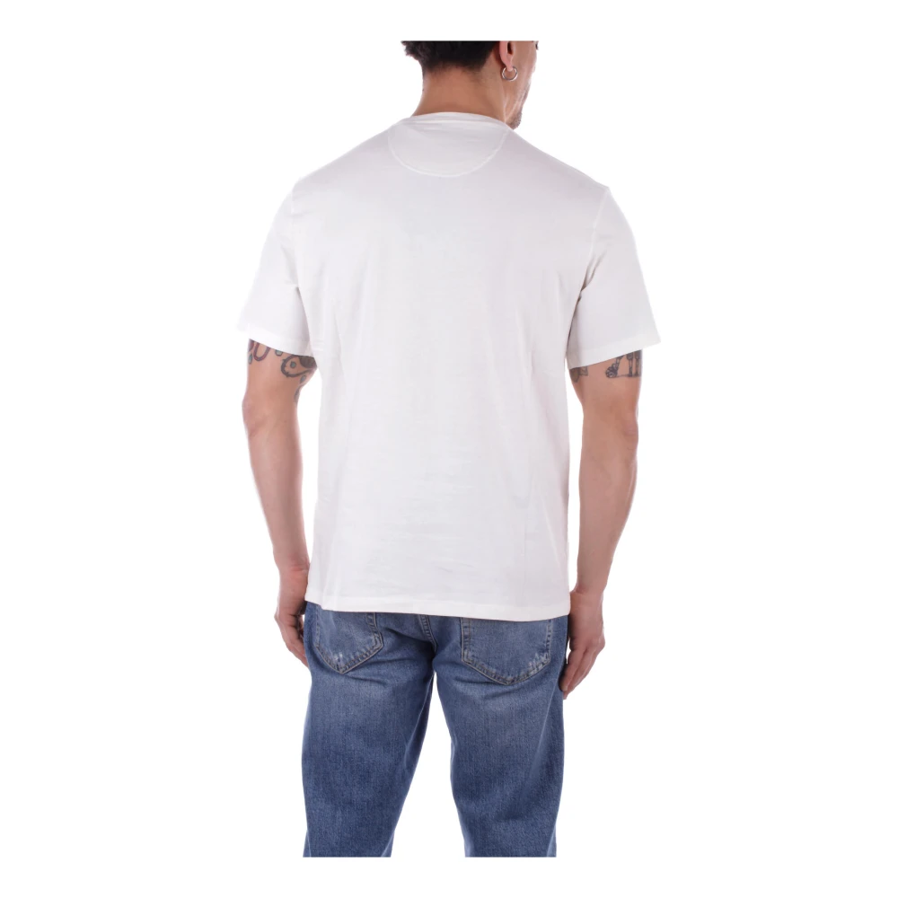 Barbour T-Shirts White Heren