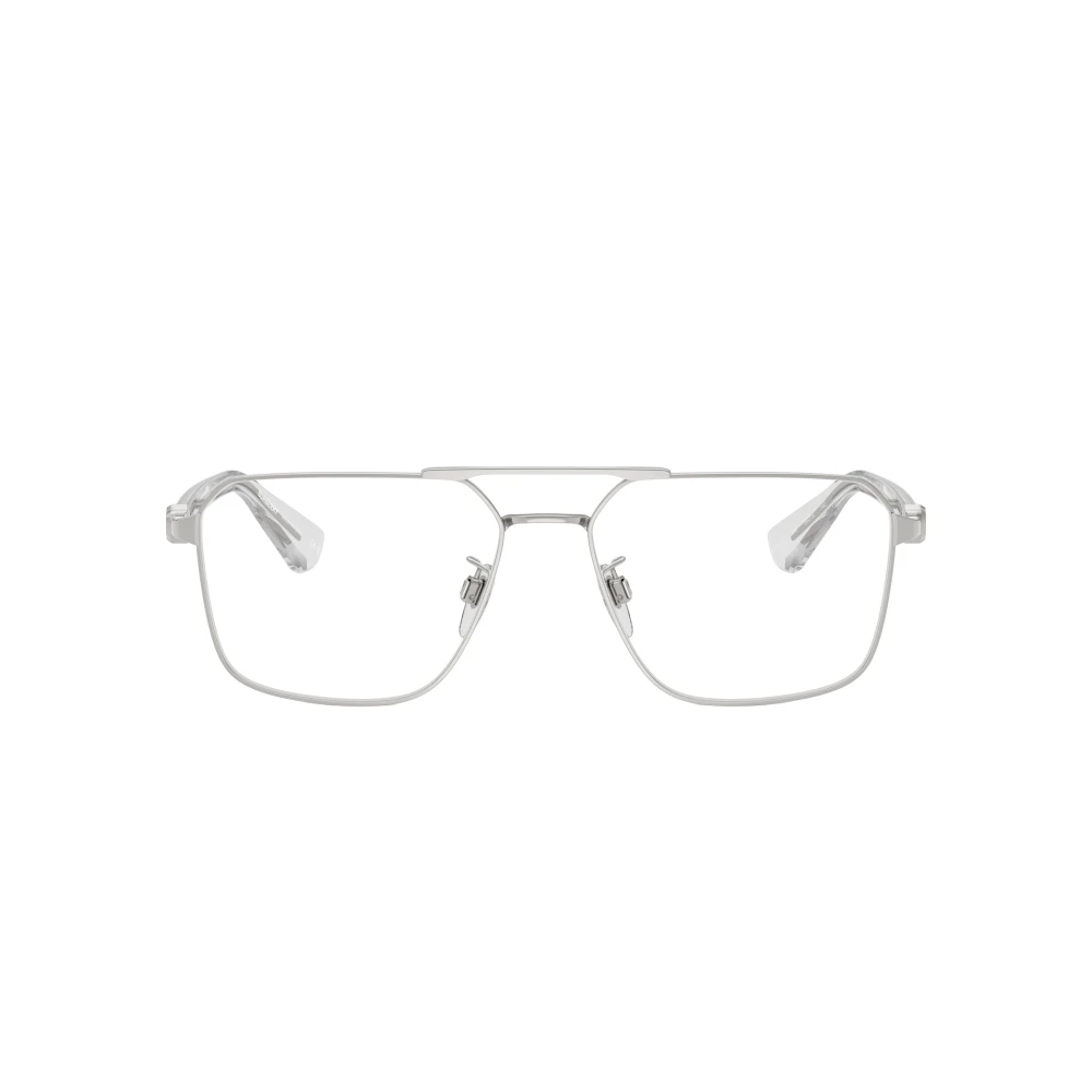 Burberry Men's Gray Glasses, 56 Mm, Stylish Eyeglasses In Black