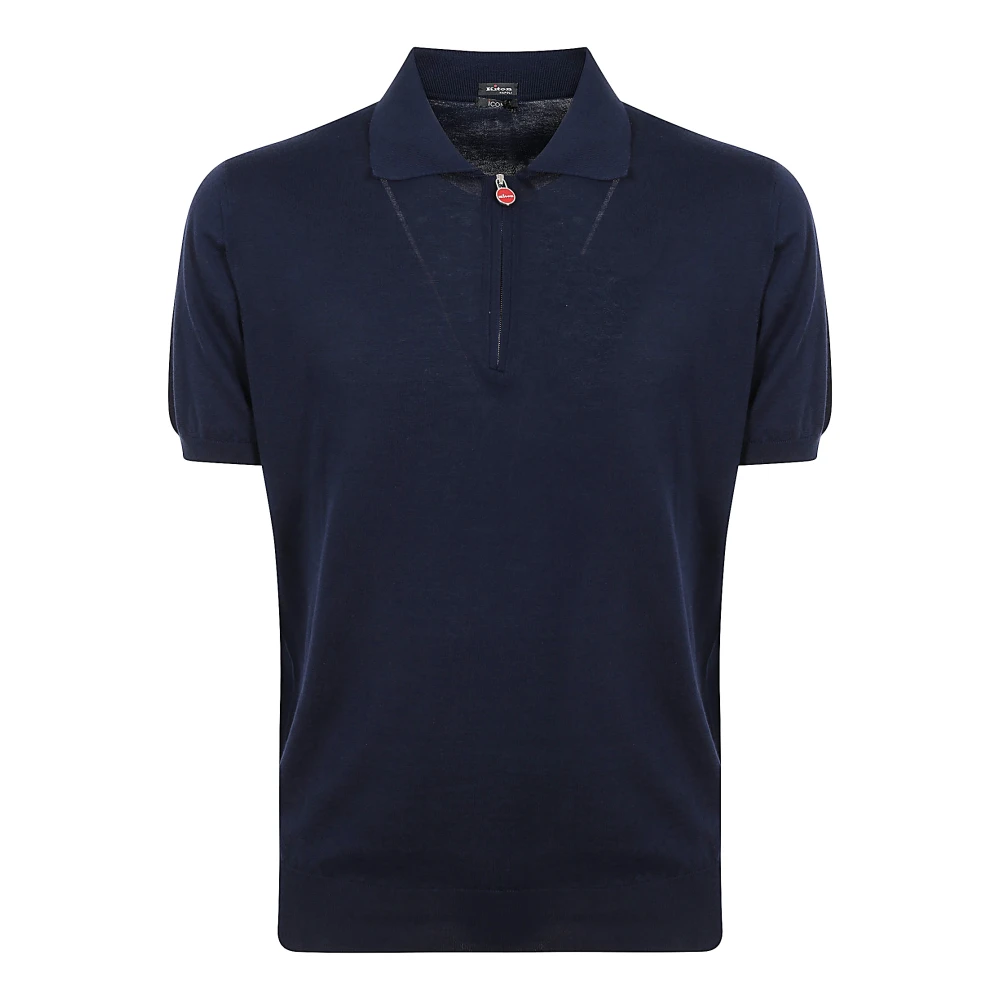 Kiton - Tops > Polo Shirts - Blue - Kiton - Modalova