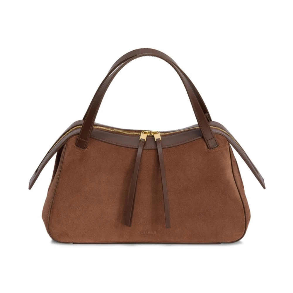 Jil Sander Women's Brown Shoulder Bag - Handbags - One Size - Bags