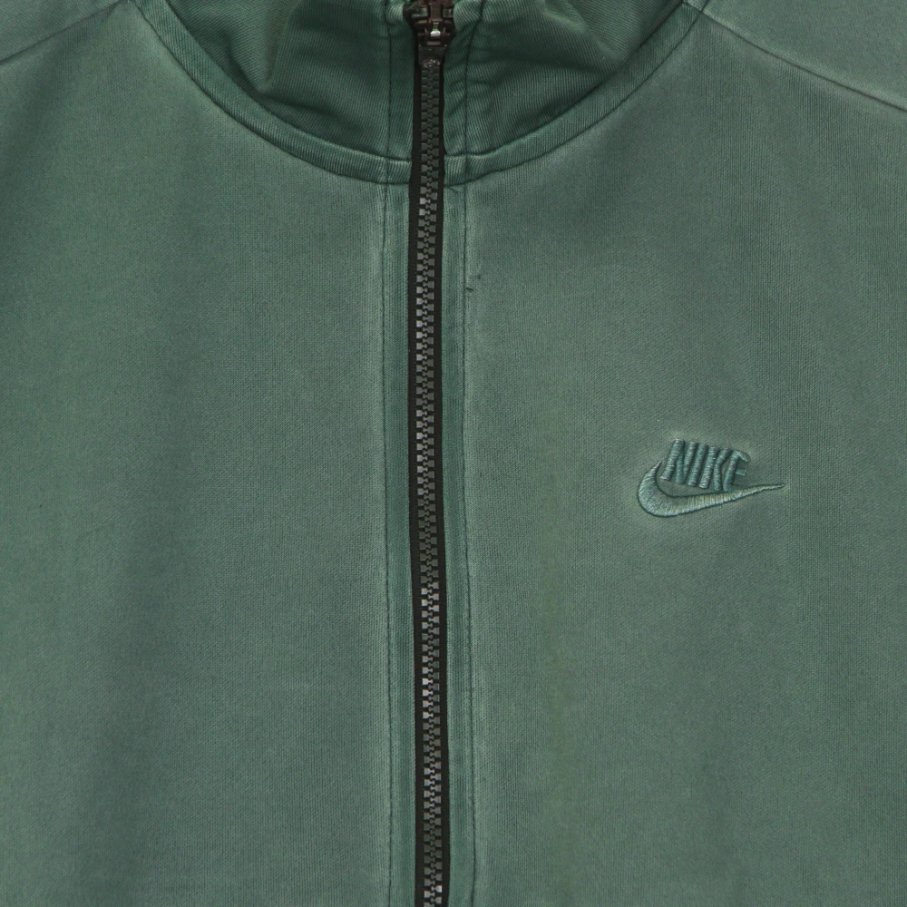 Nike High Neck Zip-through Jacket Green Heren