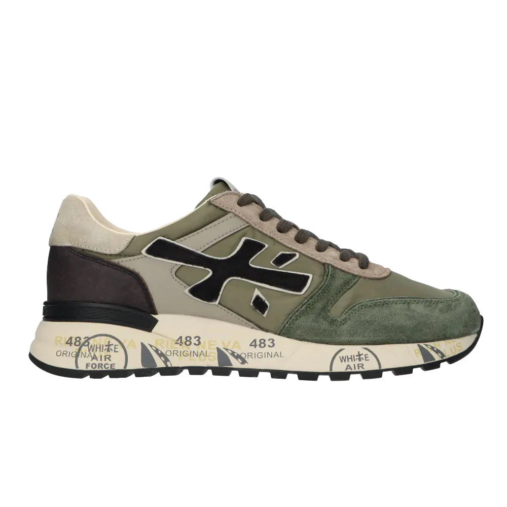 Premiata Mick Sneakers Heren Schoenen Groen