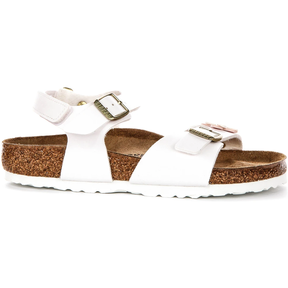 Birkenstock Unisex Kids White Rio Kids Regular Fit - Kids Sandals - 36 Eu - Kids