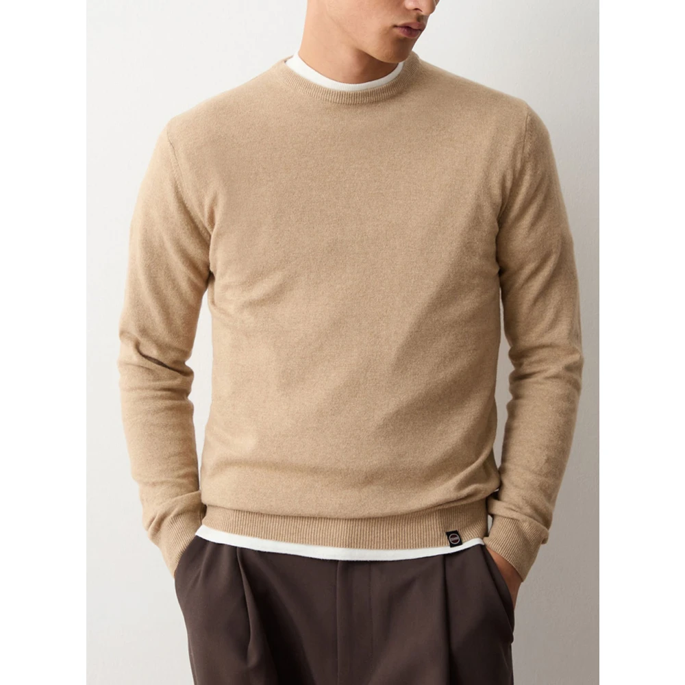 Colmar Beige Heren Trui Brown Heren