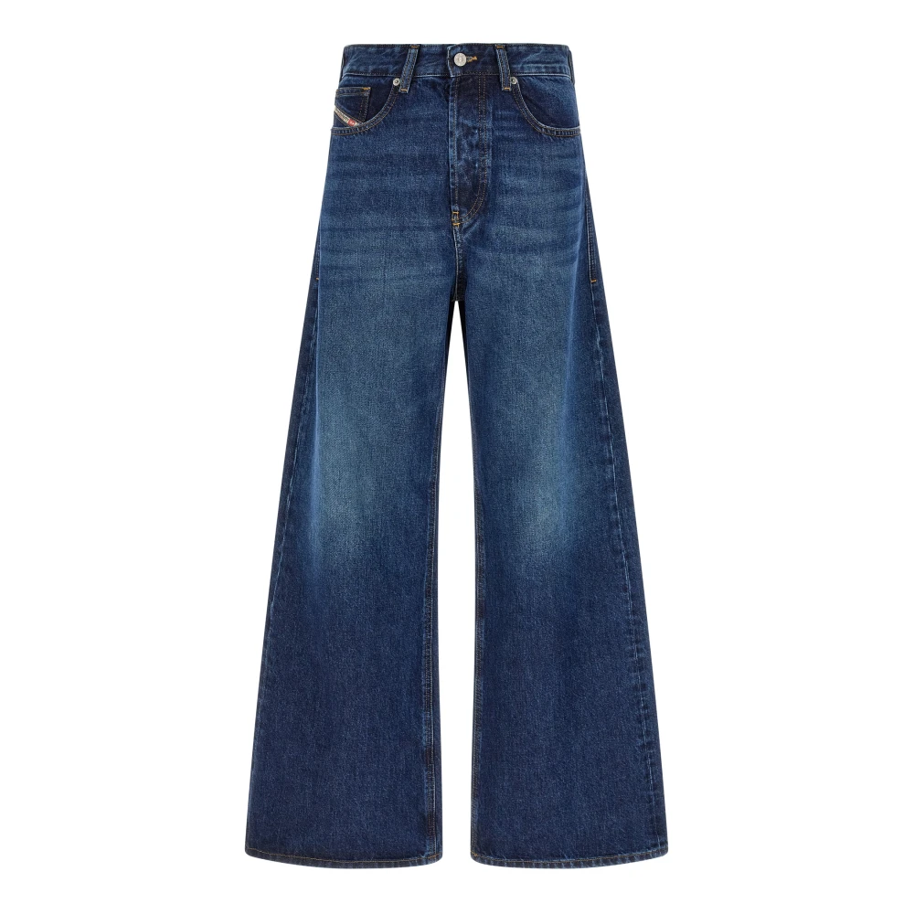 Diesel , Wide Jeans, Female, Blue, W26, The 1996 D-Sire Jeans