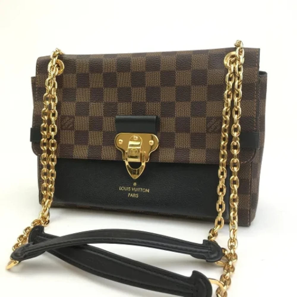 Louis Vuitton Vintage Pre-owned Coated canvas louis-vuitton-bags Black Dames