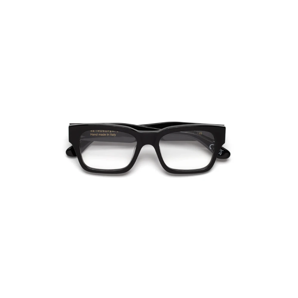 Retrosuperfuture Zwarte Bril Model I2L Black Unisex