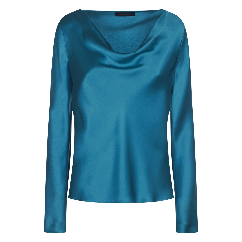 Alberta Ferretti Women's Blue Elegant Dress