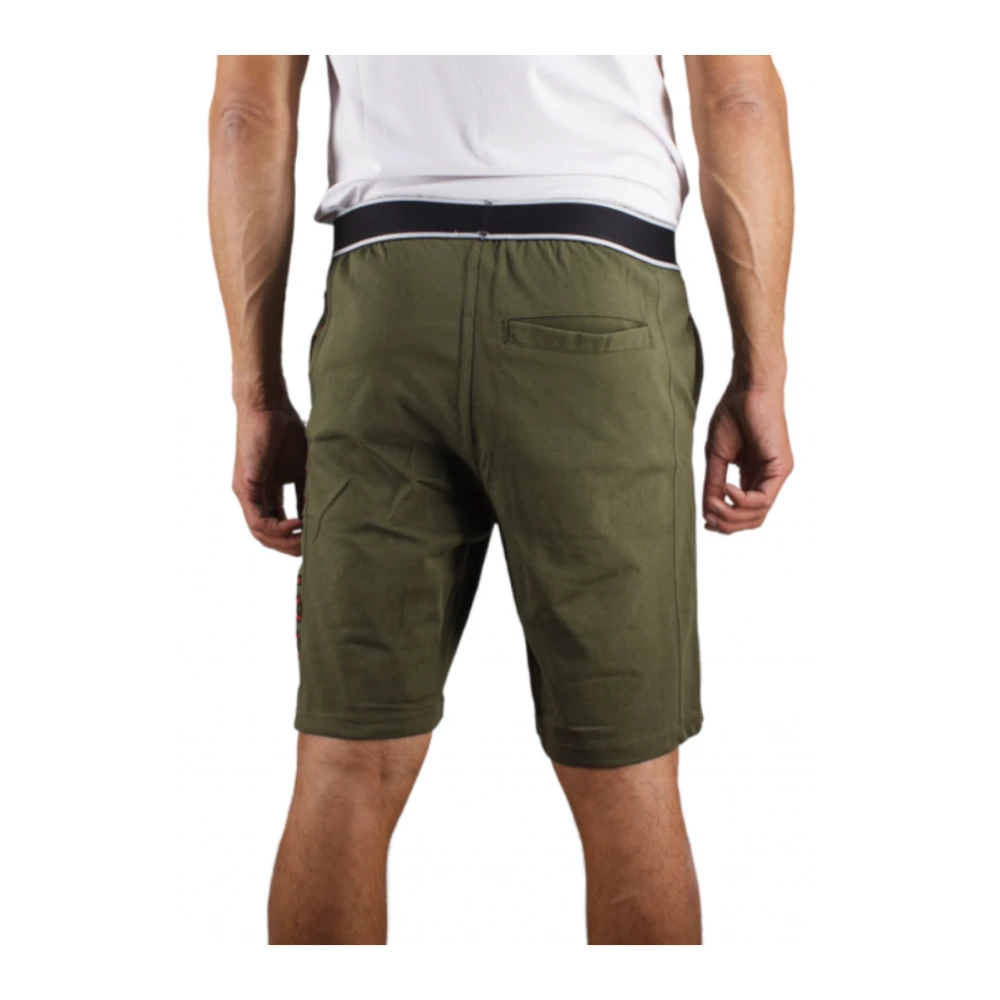 Cerruti 1881 Groene Logo Print Zij Buffa Green Heren