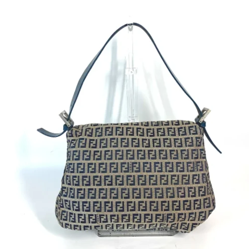 Fendi Vintage Pre-owned Canvas fendi-bags Blue Dames