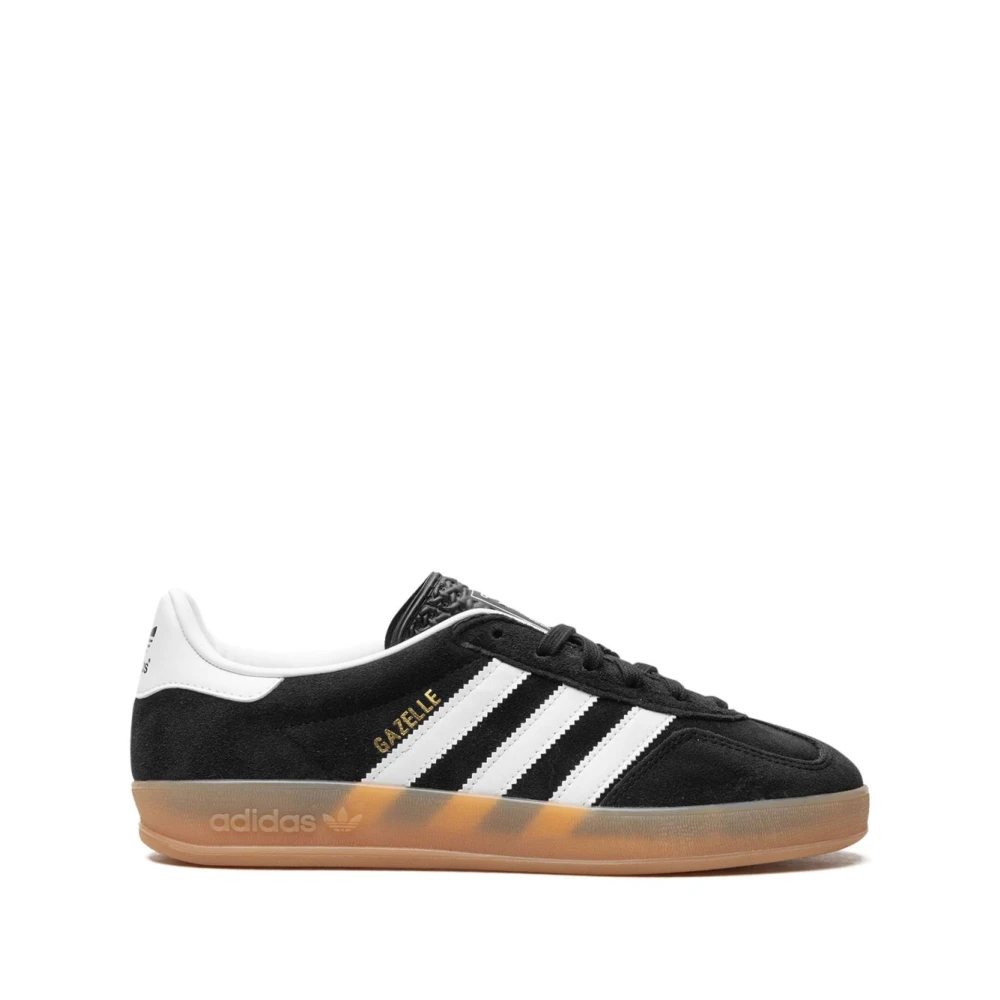 Adidas Men's Black Gazelle Indoor - Skateboarding - 9 1/2 Uk - Sport